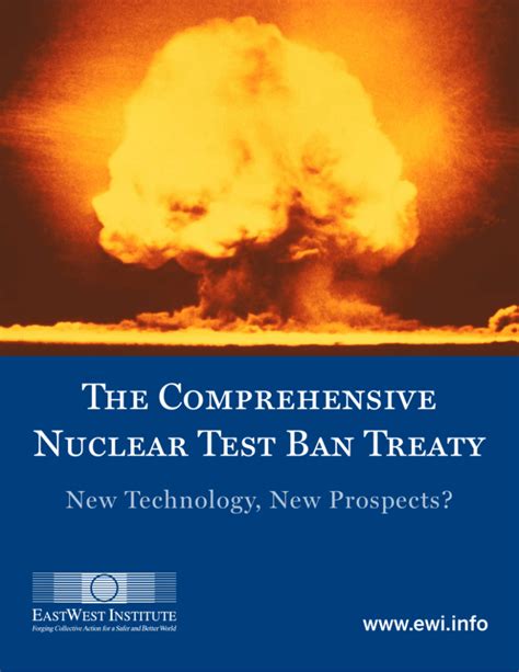 nuclear test ban treaty impact on cold war|comprehensive nuclear test ban treaty ctbt.